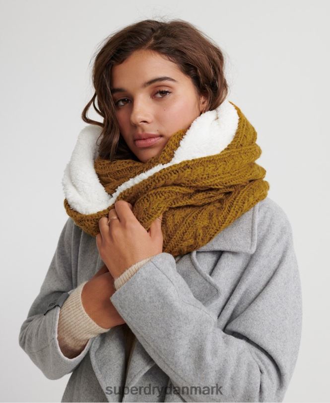 Superdry gul Kvinder tilbehør gracie kabelsnood 868VH4337