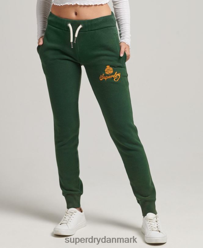 Superdry grøn Kvinder tøj pride & craft joggere 868VH3910