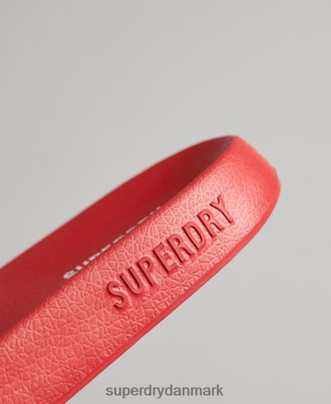 Superdry rød Mænd sko kode kerne pool skydere 868VH1912