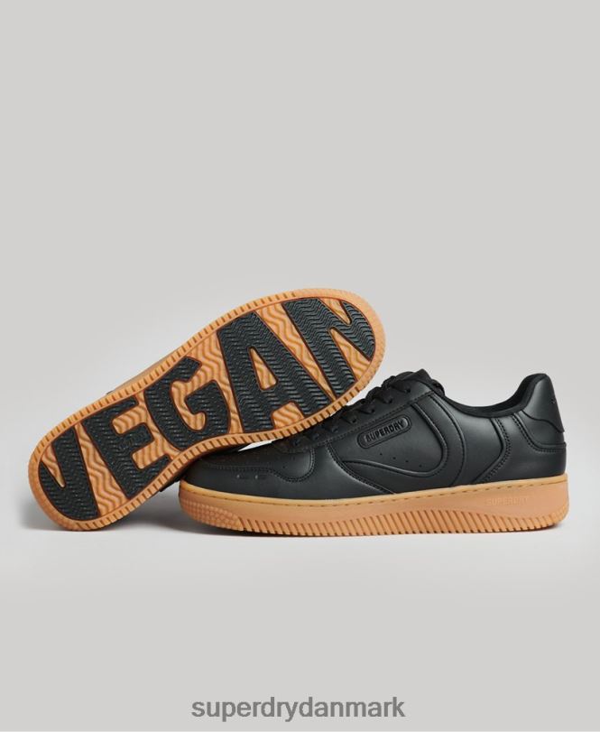 Superdry sort Mænd sko chunky veganske kurvesko 868VH1943