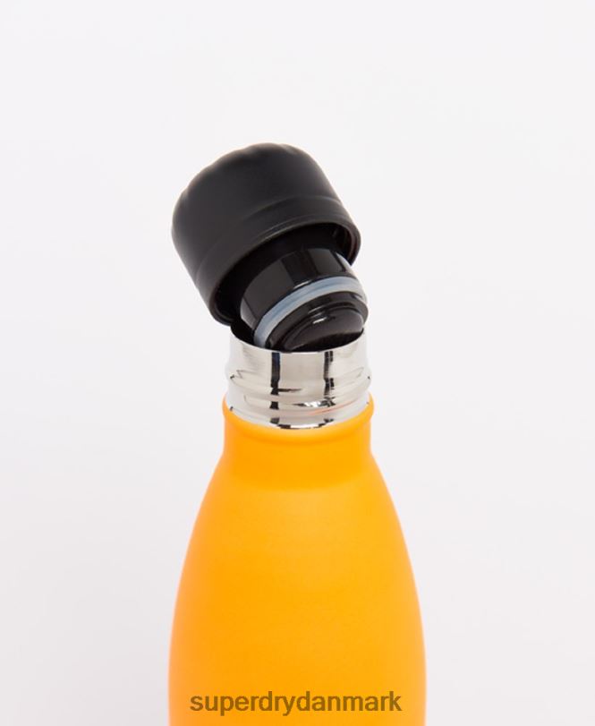 Superdry orange Mænd tilbehør sports stål flaske 868VH5408