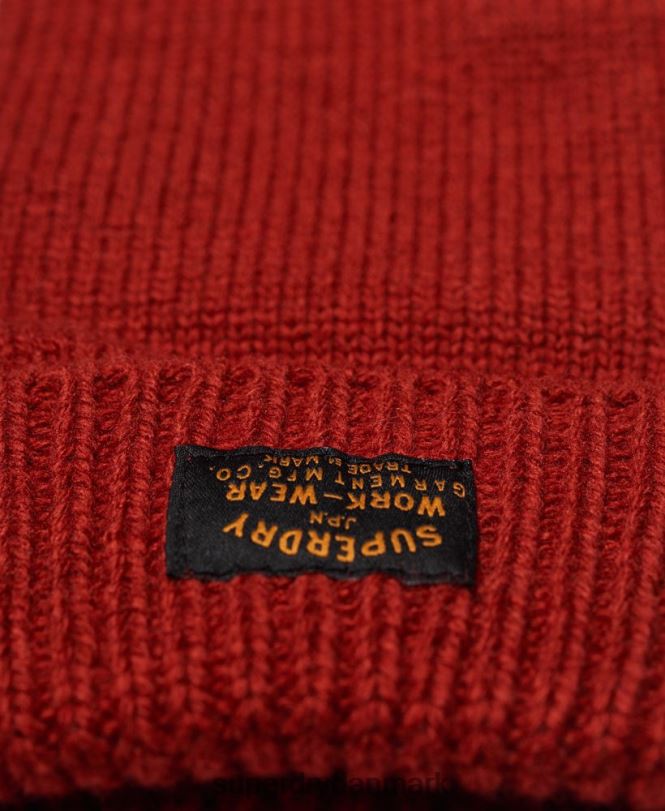 Superdry rød Mænd tilbehør radarhandsker 868VH6392