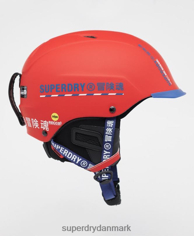 Superdry rød Mænd tilbehør cebe contest visir ultimate hjelm 868VH1402