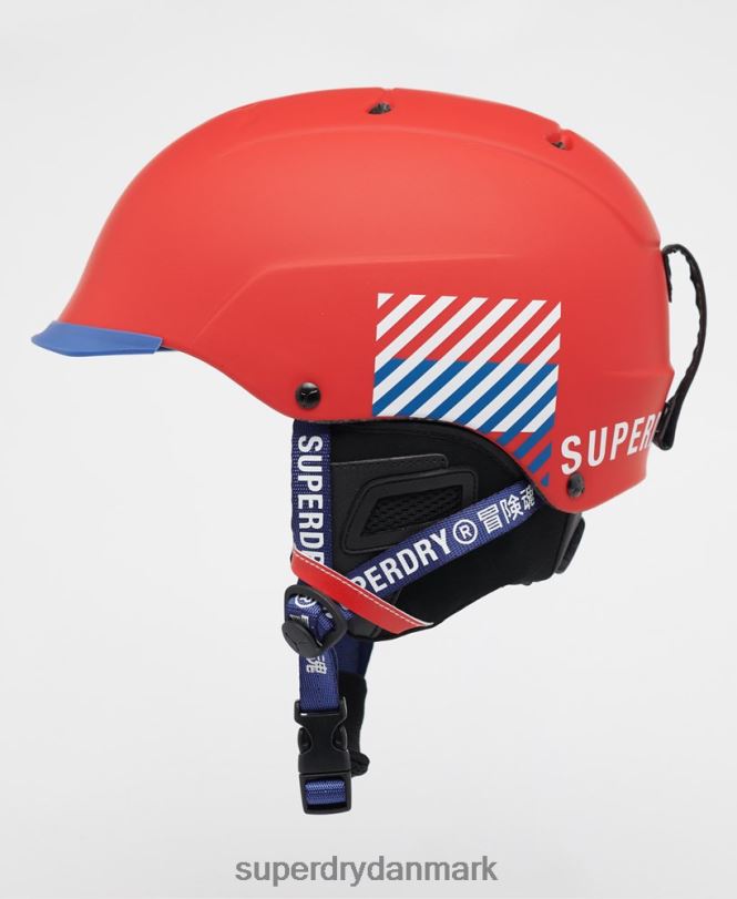 Superdry rød Mænd tilbehør cebe contest visir ultimate hjelm 868VH1402