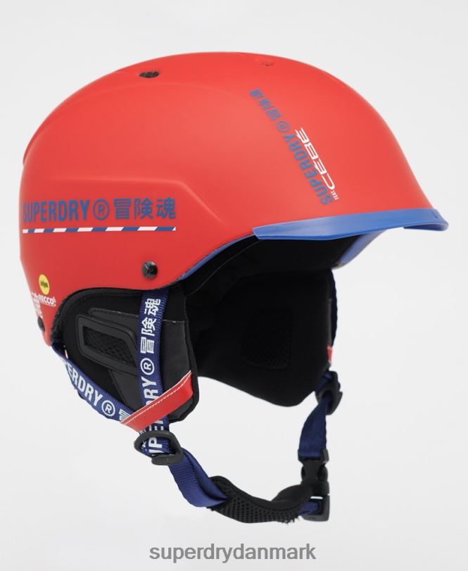 Superdry rød Mænd tilbehør cebe contest visir ultimate hjelm 868VH1402