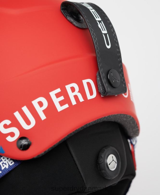 Superdry rød Mænd tilbehør cebe contest visir ultimate hjelm 868VH1402