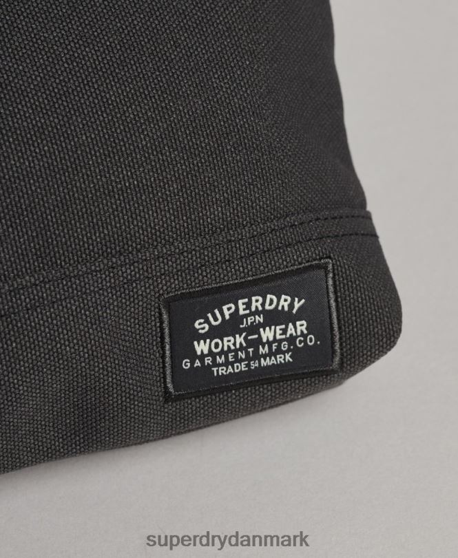 Superdry mørkegrå Mænd tilbehør klassisk vasketaske 868VH1873