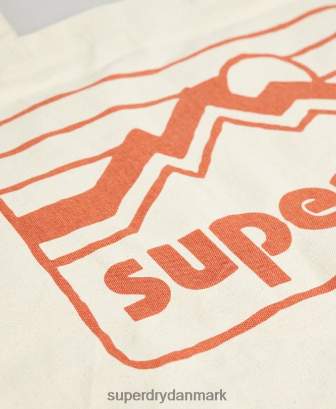 Superdry nøgen Mænd tilbehør grafisk shoppertaske 868VH1732