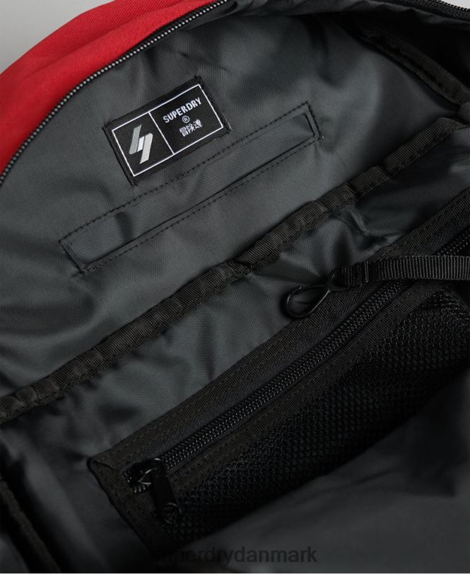 Superdry rød Mænd tilbehør essentiel montana rygsæk 868VH1707