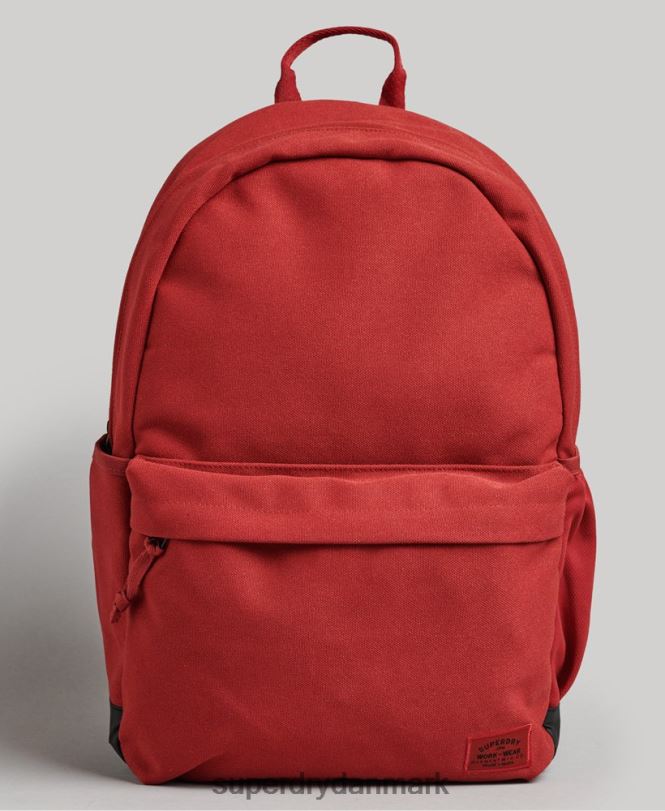 Superdry rød Mænd tilbehør essentiel montana rygsæk 868VH6368
