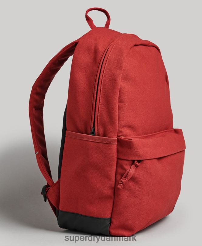 Superdry rød Mænd tilbehør essentiel montana rygsæk 868VH6368