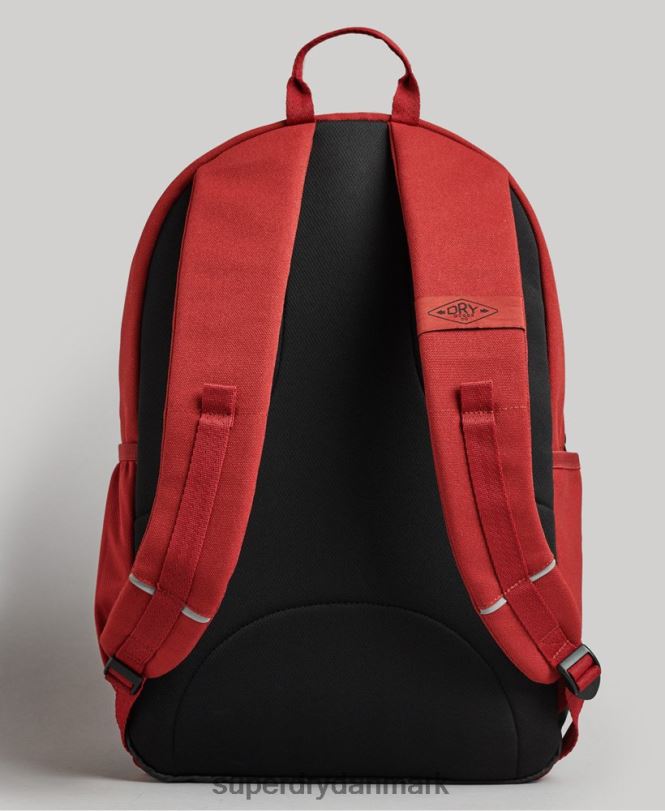 Superdry rød Mænd tilbehør essentiel montana rygsæk 868VH6368