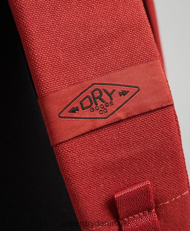 Superdry rød Mænd tilbehør essentiel montana rygsæk 868VH6368