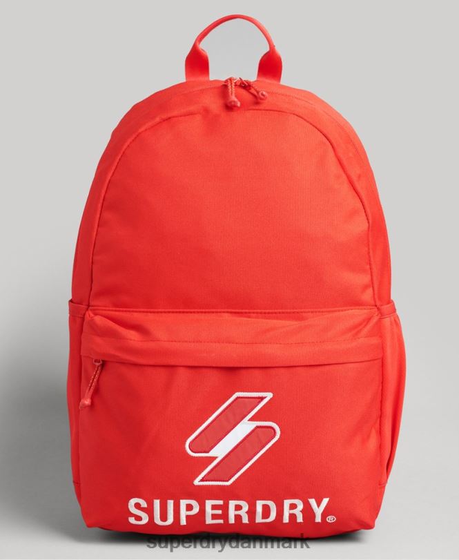 Superdry rød Mænd tilbehør essentiel montana rygsæk 868VH6386