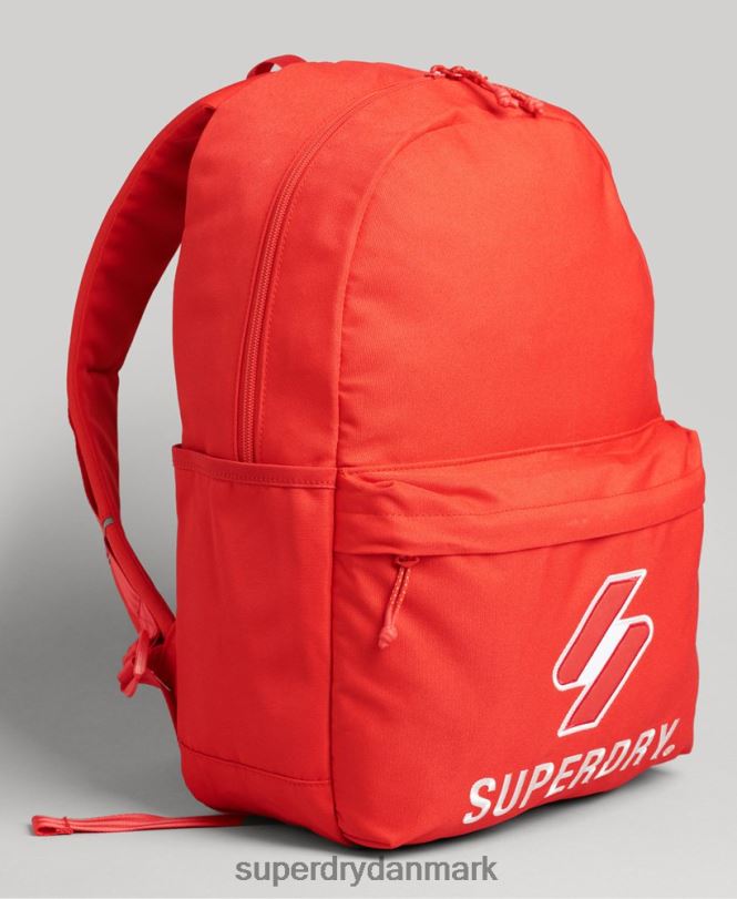 Superdry rød Mænd tilbehør essentiel montana rygsæk 868VH6386