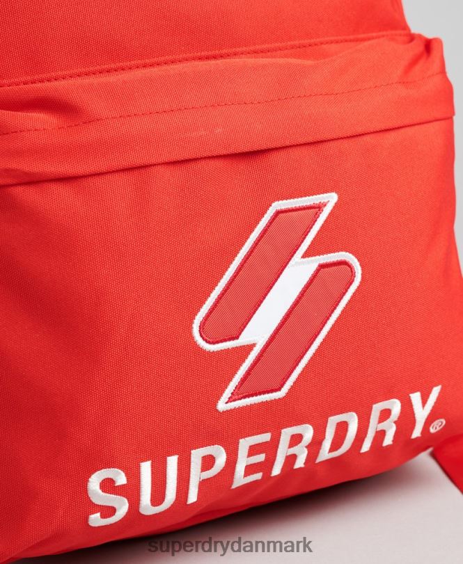 Superdry rød Mænd tilbehør essentiel montana rygsæk 868VH6386