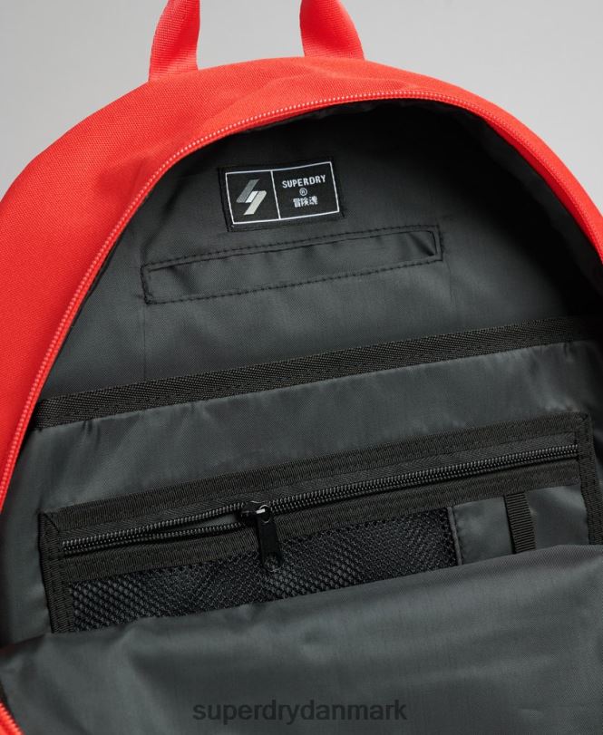 Superdry rød Mænd tilbehør essentiel montana rygsæk 868VH6386
