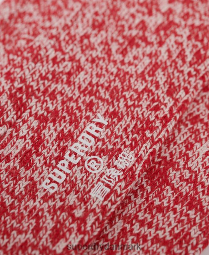 Superdry rød Mænd tilbehør organisk bomuld arv tube sokker 868VH1829