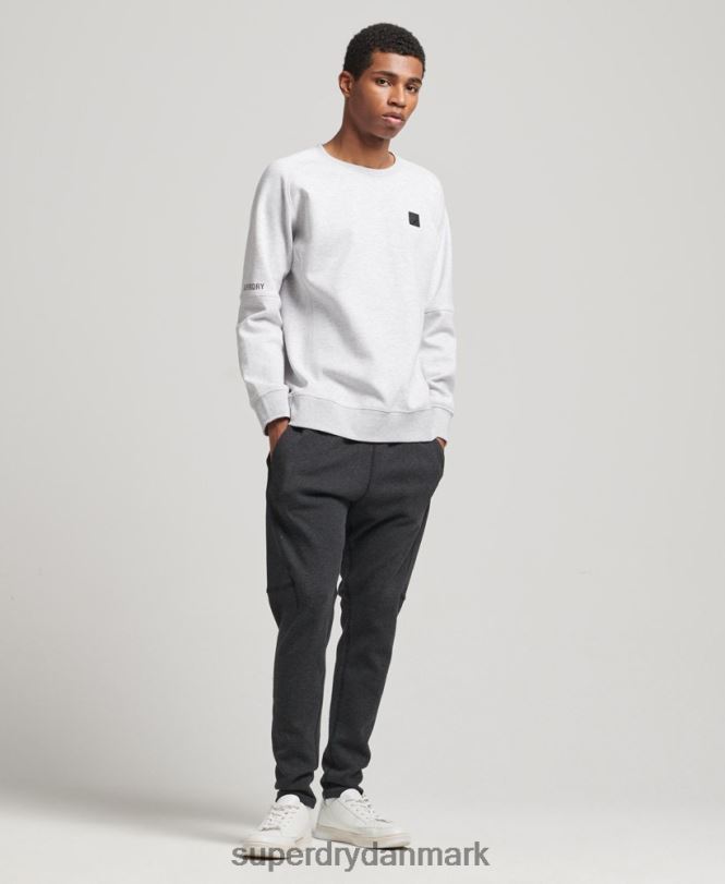 Superdry mørkegrå Mænd tøj tech koniske joggers 868VH6384