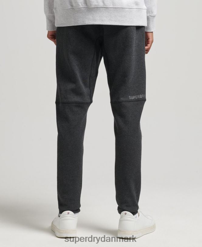 Superdry mørkegrå Mænd tøj tech koniske joggers 868VH6384