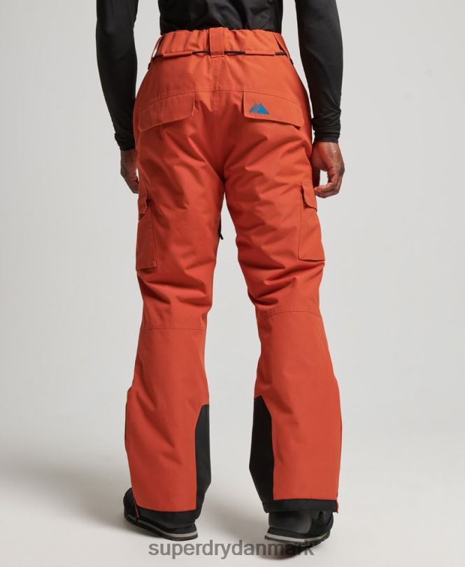 Superdry orange Mænd tøj ski ultimative redningsbukser 868VH1378