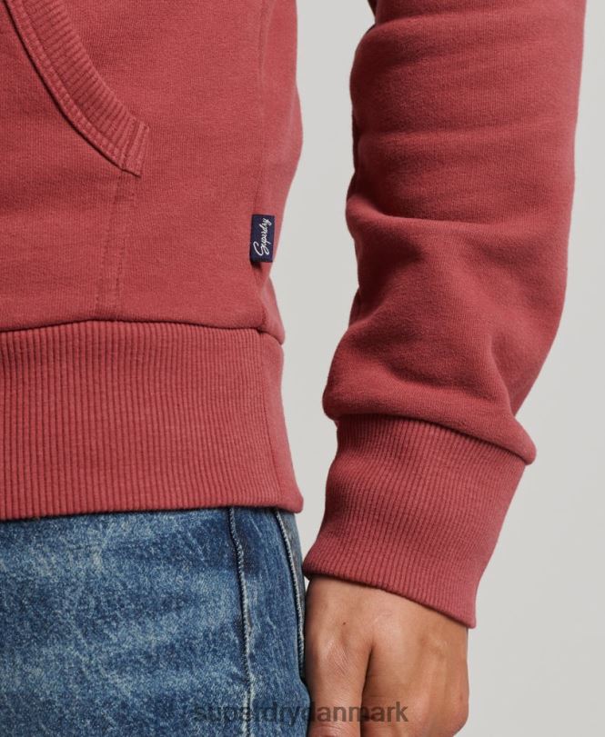 Superdry rød Mænd tøj sign writer hættetrøje 868VH5137