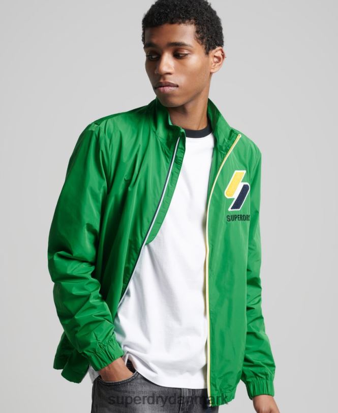 Superdry grøn Mænd tøj træningsjakke 868VH4616
