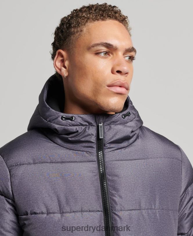 Superdry mørkegrå Mænd tøj sportspuffer 868VH4508