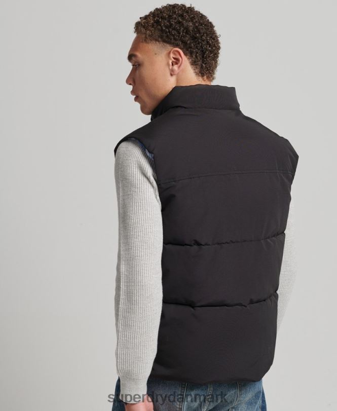 Superdry mørkegrå Mænd tøj vintage bjerggylle 868VH4528