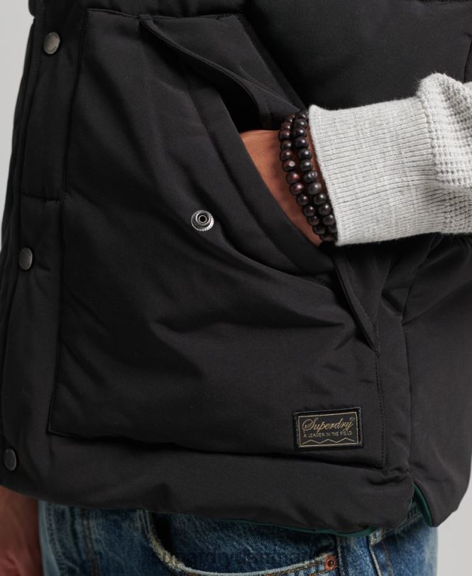 Superdry mørkegrå Mænd tøj vintage bjerggylle 868VH4528