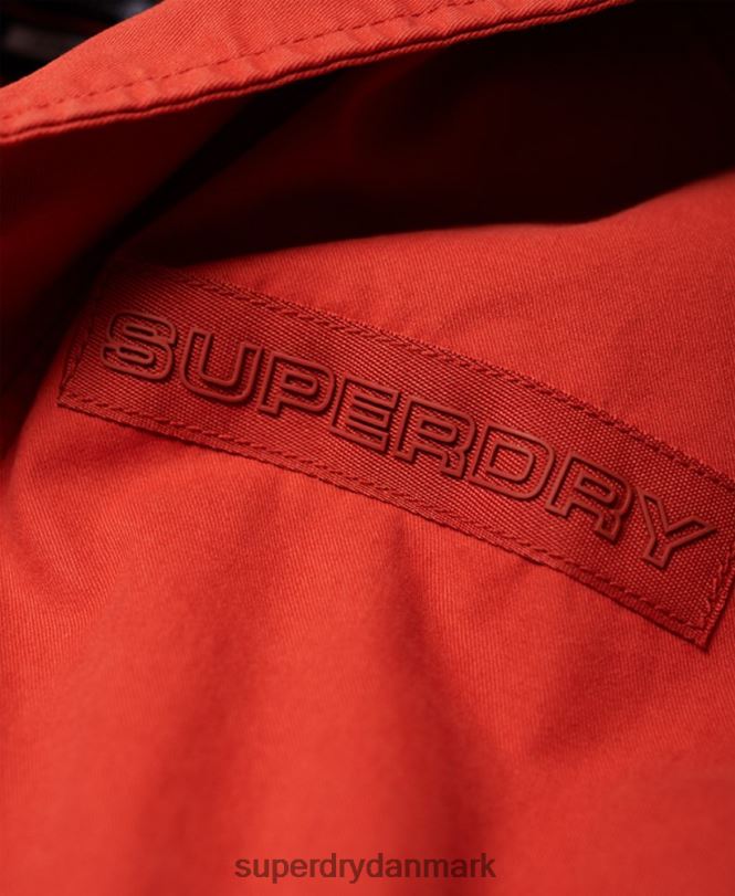 Superdry orange Mænd tøj aviator rookie parkajakke 868VH1202