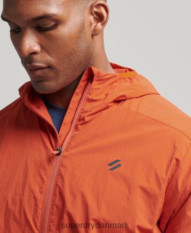 Superdry orange Mænd tøj løbejakke 868VH4545
