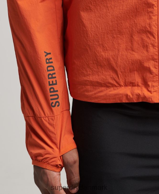 Superdry orange Mænd tøj løbejakke 868VH4545