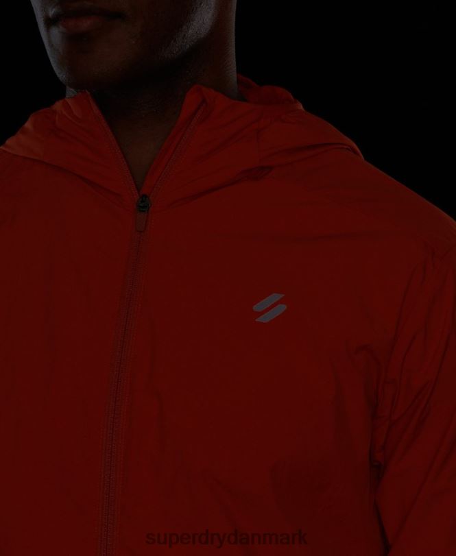 Superdry orange Mænd tøj løbejakke 868VH4545