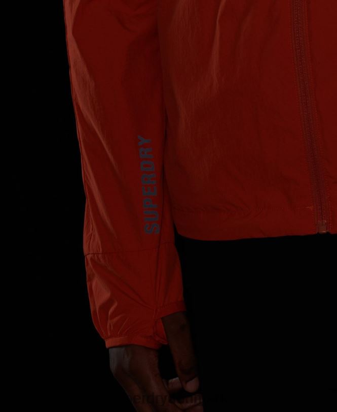 Superdry orange Mænd tøj løbejakke 868VH4545