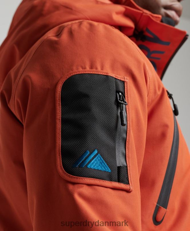 Superdry orange Mænd tøj ultimativ redningsvest 868VH1377
