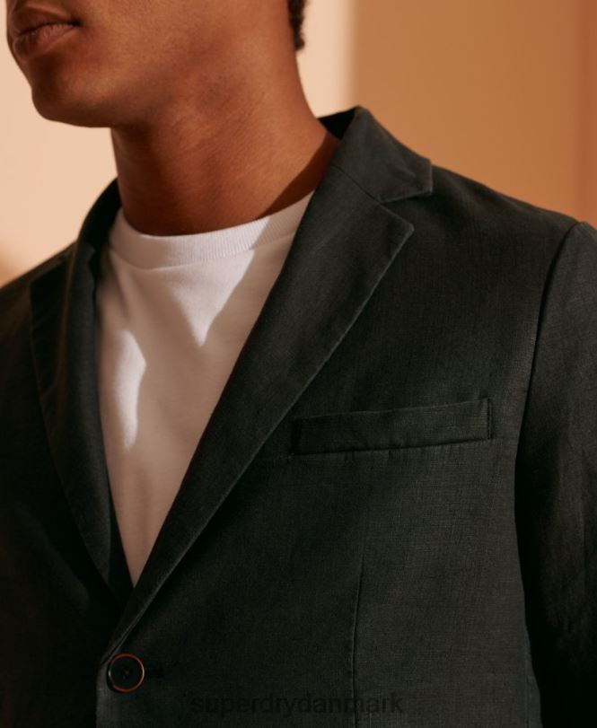 Superdry sort Mænd tøj limited edition hamp blazer 868VH4737
