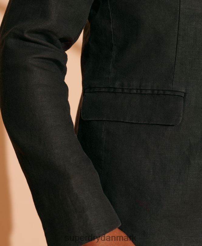 Superdry sort Mænd tøj limited edition hamp blazer 868VH4737