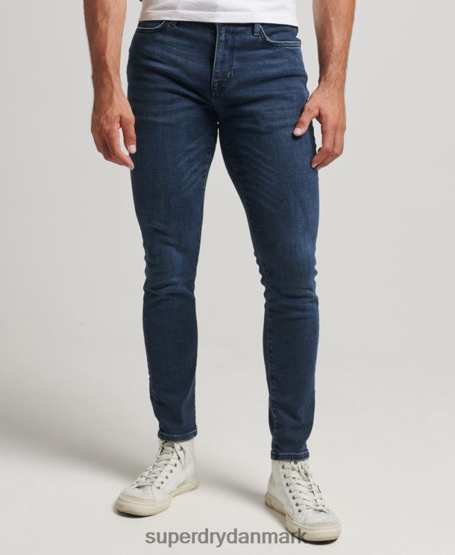 Superdry mørkeblå Mænd tøj vintage skinny jeans 868VH1206