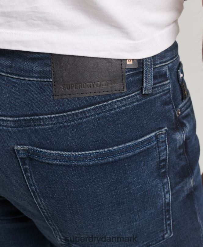 Superdry mørkeblå Mænd tøj vintage skinny jeans 868VH1206