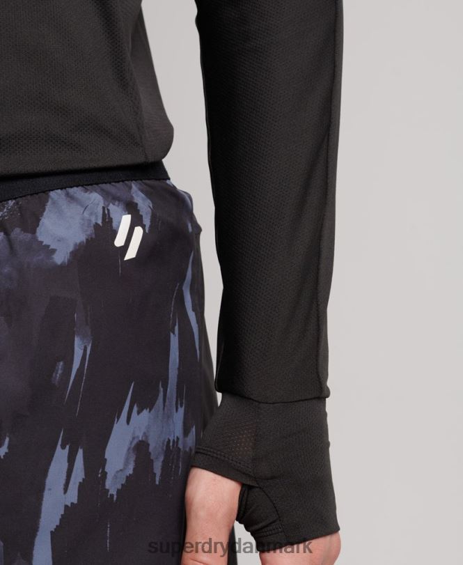Superdry mørkegrå Mænd tøj løbeshorts 868VH5358