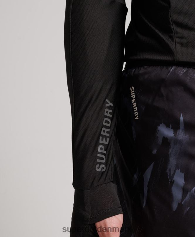 Superdry mørkegrå Mænd tøj løbeshorts 868VH5358