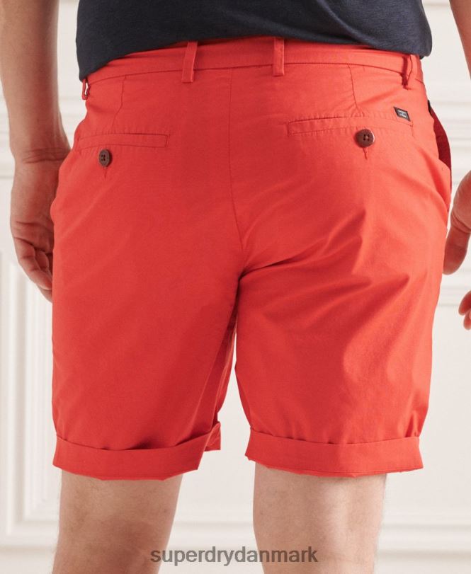 Superdry orange Mænd tøj papirvægt chino shorts 868VH6463