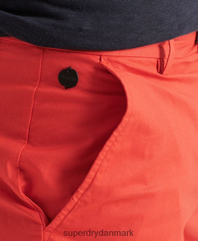 Superdry orange Mænd tøj papirvægt chino shorts 868VH6463