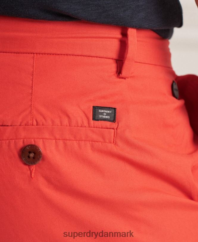 Superdry orange Mænd tøj papirvægt chino shorts 868VH6463