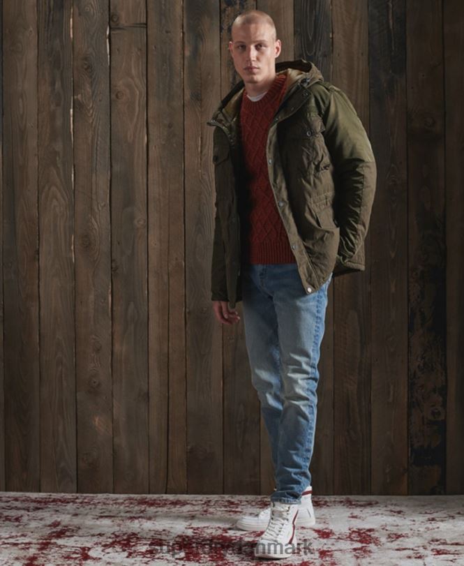 Superdry orange Mænd tøj jacob kabeltrøjer 868VH5348