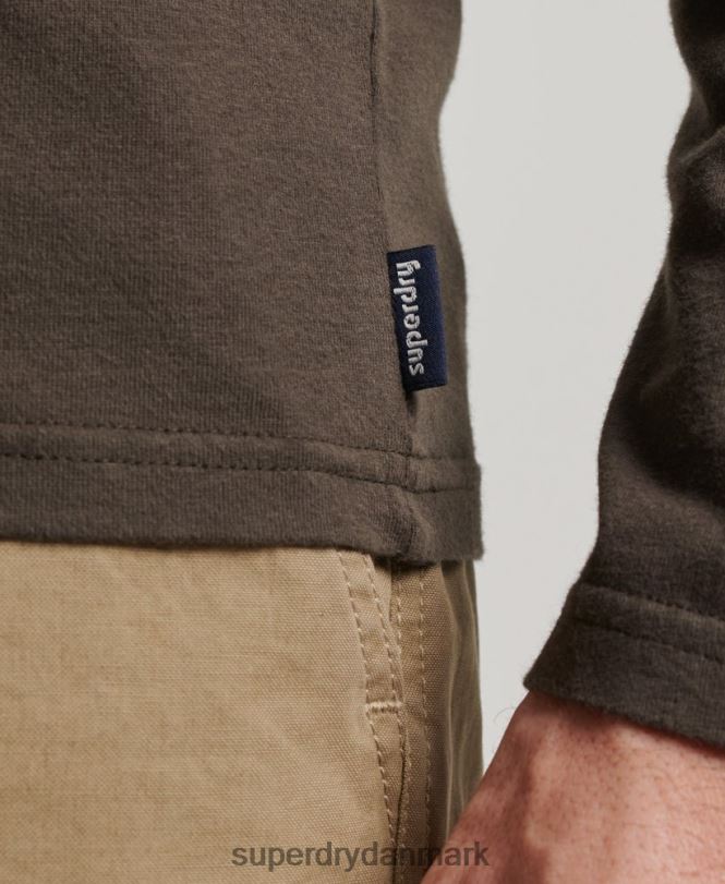 Superdry mørkegrå Mænd tøj shapers & makers top 868VH1536