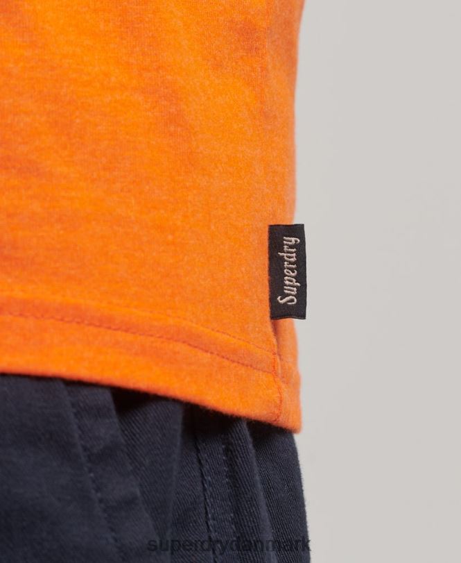 Superdry orange Mænd tøj vintage logo cali vest 868VH1454